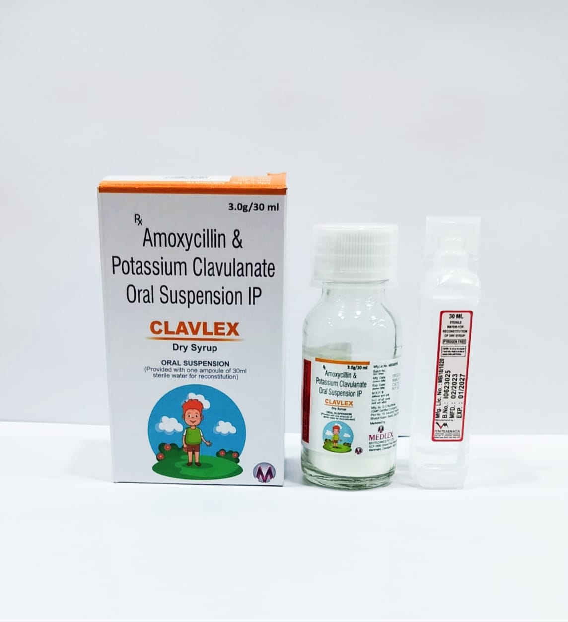 CLAVLEX Dry Syrup